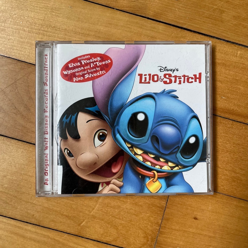 Disney Lilo & Stitch Soundtrack CD 2002 Elvis Presley Alan Silvestri